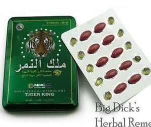 pilules masculines d'élargissement de pénis d'amélioration de l'herbe MMC tiger king de capsule(extra puissant)