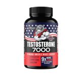 TESTOSTERONE 7000 (60gellules) | Booster de testostérone pour hommes - Pour la santé, l'énergie et l'endurance - Fabriqué aux États-Unis - aide à l'agrandissement du pénis - Supplément de testostérone pour la masse musculaire | Produit Authentique pas cher