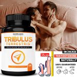 Tribulus Terrestris pour hommes et femmes - Équivalent d'extrait de 15 000 mg - [Force maximale] - Zéro charges - Sans gluten et sans OGM - 30 capsules