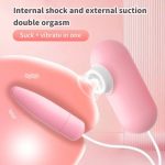 2 En 1 Vibrateurs Suceurs Masturbateur Féminin Stimulateur Clitoris