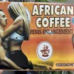 Cafe African Coffee  Agrandissement  du Pénis et Café de libido (10 sachets par boîte)