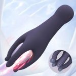 Masturbateur pour hommes gland vibration stimulateur de massage du pénis masturbateur masculin retard de longue durée entraînement d'endurance jouet sexuel masculin