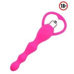 Secret Anal Beads Prostate Massage Soft Vibrator