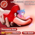 Langue Jouets pour adultes Femme Léchage Clitoris Parties intimes Orgasme Sucer