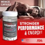 60 Capsule Wenick  Man  pour l'agrandissement du pénis et pour améliorer l'éjaculation retardée longue durée