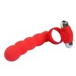Double anneau pénien et vibromasseur anal