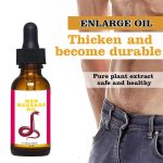 huile  men massage oil d'agrandissement pour croissance épaississante pour hommes, lot de 2 boites