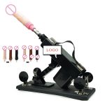 Machine de sexe populaire pour les femelles Masturbant Pumping Gun Speed Adjustable and Angle Vibrator Pénétration