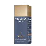TITAN KING GOLD – Gel de Massage Spécial pour l'agrandissement du Pénis Pour Hommes | 50 ml
