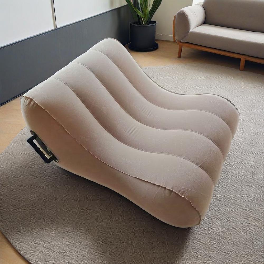 Coussin gonflable pour positions sexuelles
