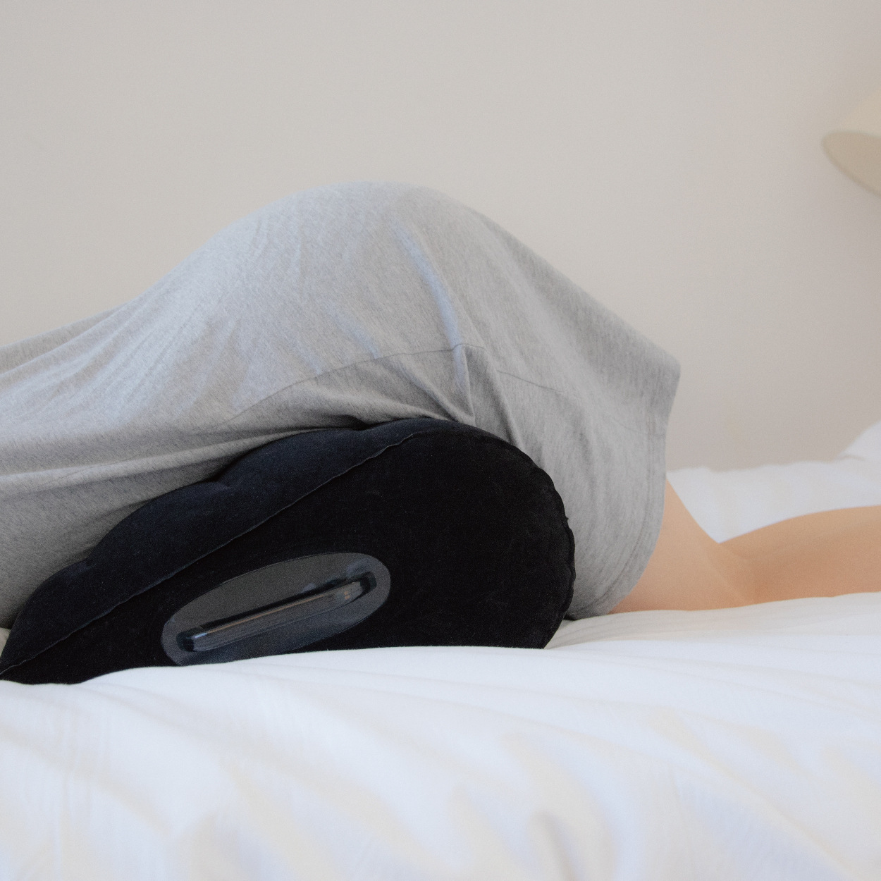 oreiller gonflable pour soutien sexuel